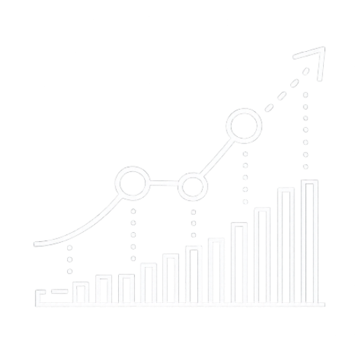 Artificial intelligence analytics icon